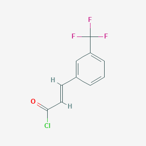 molecular formula C10H6ClF3O B1583569 trans-3-(Trifluoromethyl)cinnamoyl chloride CAS No. 64379-91-5