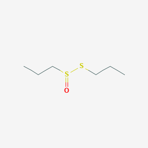 molecular formula C6H14OS2 B158357 1-Propanesulfinothioic acid, S-propyl ester CAS No. 1948-52-3