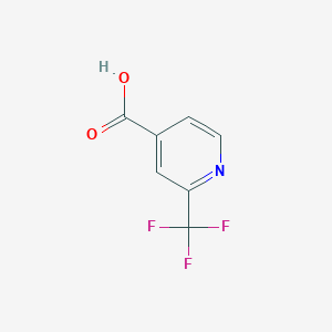 molecular formula C7H4F3NO2 B158358 2-(Trifluoromethyl)isonicotinic acid CAS No. 131747-41-6
