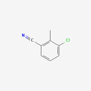 molecular formula C8H6ClN B1583584 3-Chloro-2-methylbenzonitrile CAS No. 54454-12-5