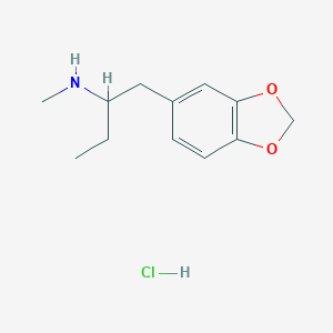 molecular formula C12H18ClNO2 B158359 MBDB (hydrochloride) CAS No. 128767-12-4