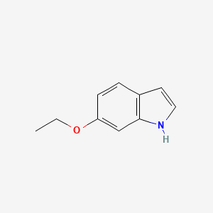 molecular formula C10H11NO B1583593 6-乙氧基-1H-吲哚 CAS No. 37865-86-4