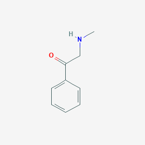 molecular formula C9H11NO B1583598 2-(Methylamino)-1-phenylethanone CAS No. 35534-19-1