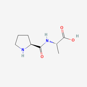molecular formula C8H14N2O3 B1583599 Pro-ala CAS No. 6422-36-2