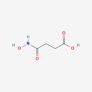 molecular formula C4H7NO4 B1583605 4-(Hydroxyamino)-4-oxobutanoic acid CAS No. 4743-99-1