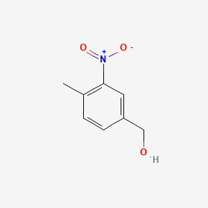molecular formula C8H9NO3 B1583614 4-Methyl-3-nitrobenzyl alcohol CAS No. 40870-59-5