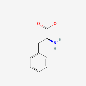molecular formula C10H13NO2 B1583616 Methyl l-phenylalaninate CAS No. 2577-90-4