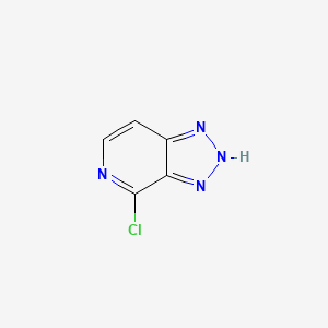 molecular formula C5H3ClN4 B1583625 4-氯-3h-[1,2,3]三唑并[4,5-c]吡啶 CAS No. 36258-82-9