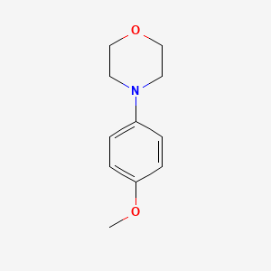 molecular formula C11H15NO2 B1583628 4-(4-甲氧基苯基)吗啉 CAS No. 27347-14-4