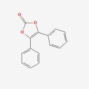 molecular formula C15H10O3 B1583629 4,5-Diphenyl-1,3-dioxol-2-one CAS No. 21240-34-6
