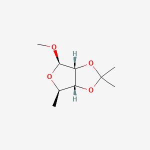 Methyl 5-deoxy-2,3-O-isopropylidene-beta-D-ribofuranoside
