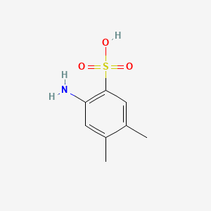 2-Amino-4,5-dimethylbenzenesulfonic acid