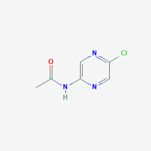 molecular formula C6H6ClN3O B158366 N-(5-chloropyrazin-2-yl)acetamide CAS No. 136309-12-1