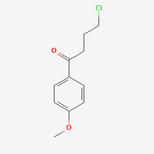 molecular formula C11H13ClO2 B1583663 4-Chloro-4'-methoxybutyrophenone CAS No. 40877-19-8