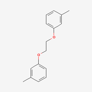 molecular formula C16H18O2 B1583668 1,2-BIS(M-TOLYLOXY)ETHANE CAS No. 54914-85-1