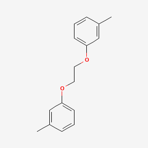 molecular formula C16H18O2 B1583668 1,2-双(3-甲基苯氧基)乙烷 CAS No. 54914-85-1