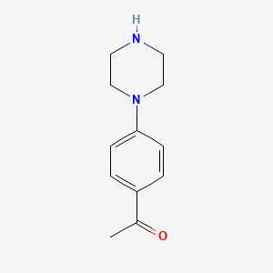 molecular formula C12H16N2O B1583669 1-(4-Acetylphenyl)piperazine CAS No. 51639-48-6
