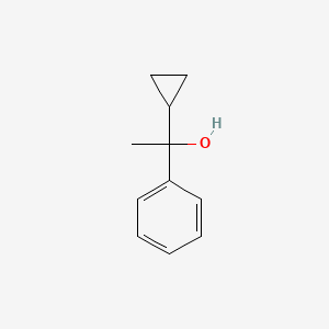 molecular formula C11H14O B1583672 1-Cyclopropyl-1-phenylethanol CAS No. 5558-04-3