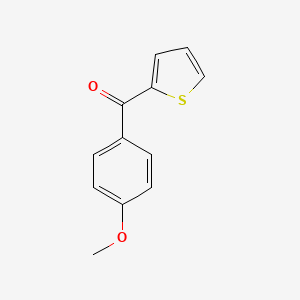 molecular formula C12H10O2S B1583677 2-(4-Methoxybenzoyl)thiophene CAS No. 4160-63-8