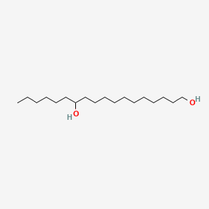 molecular formula C18H38O2 B1583680 Hydroxystearyl alcohol CAS No. 2726-73-0