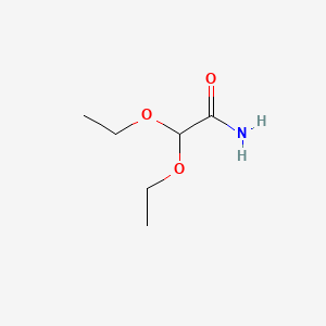 molecular formula C6H13NO3 B1583682 2,2-二乙氧基乙酰胺 CAS No. 61189-99-9