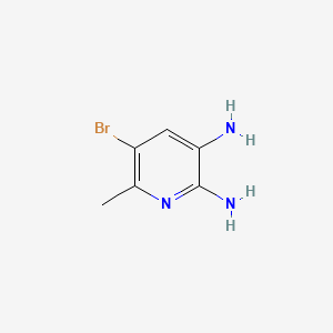 molecular formula C6H8BrN3 B1583684 5-Bromo-6-methylpyridine-2,3-diamine CAS No. 59352-90-8