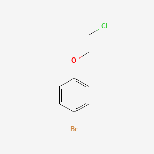 molecular formula C8H8BrClO B1583704 1-溴-4-(2-氯乙氧基)苯 CAS No. 55162-34-0