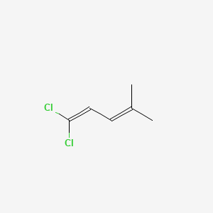molecular formula C6H8Cl2 B1583705 1,1-Dichloro-4-methylpenta-1,3-diene CAS No. 55667-43-1