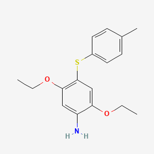 2,5-Diethoxy-4-(p-tolylthio)aniline