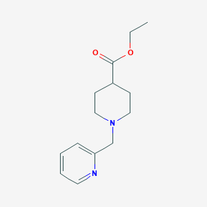 molecular formula C14H20N2O2 B158371 Ethyl 1-(pyridin-2-ylmethyl)piperidine-4-carboxylate CAS No. 138030-53-2