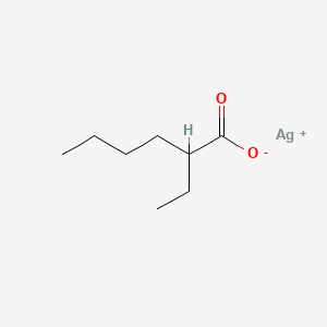 molecular formula C8H15AgO2 B1583719 Silver 2-ethylhexanoate CAS No. 26077-31-6