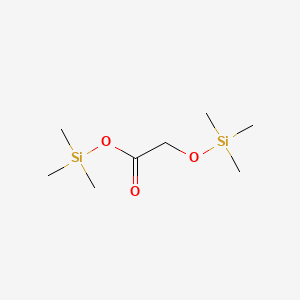 molecular formula C8H20O3Si2 B1583728 Trimethylsilyl trimethylsiloxyacetate CAS No. 33581-77-0