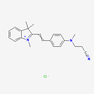 molecular formula C23H26ClN3 B1583731 Basic Red 14 CAS No. 12217-48-0