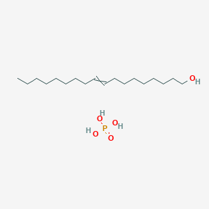molecular formula C18H39O5P B1583733 Octadec-9-en-1-ol;phosphoric acid CAS No. 37310-83-1