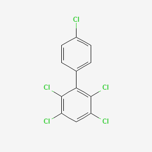 molecular formula C12H5Cl5 B1583741 2,3,4',5,6-Pentachlorobiphenyl CAS No. 68194-11-6