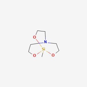molecular formula C7H15NO3Si B1583748 甲基硅杂烷 CAS No. 2288-13-3