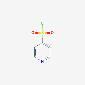 molecular formula C5H4ClNO2S B158375 吡啶-4-磺酰氯 CAS No. 134479-04-2