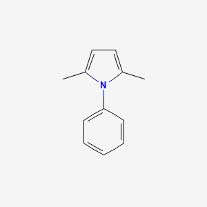 molecular formula C12H13N B1583750 2,5-二甲基-1-苯基吡咯 CAS No. 83-24-9