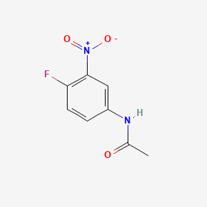 molecular formula C8H7FN2O3 B1583754 N-(4-Fluoro-3-nitrophenyl)acetamide CAS No. 351-32-6