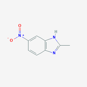 molecular formula C8H7N3O2 B158376 2-Methyl-5-nitrobenzimidazole CAS No. 1792-40-1