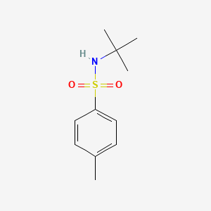 molecular formula C11H17NO2S B1583771 Benzenesulfonamide, N-(1,1-dimethylethyl)-4-methyl- CAS No. 2849-81-2