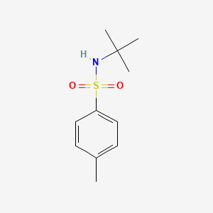 molecular formula C11H17NO2S B1583771 N-(tert-Butyl)-p-toluenesulfonamide CAS No. 2849-81-2
