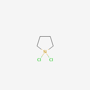 molecular formula C4H8Cl2Si B1583791 Cyclotetramethylenedichlorosilane CAS No. 2406-33-9