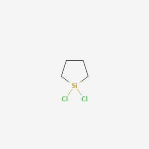 molecular formula C4H8Cl2Si B1583791 Silacyclopentane, 1,1-dichloro- CAS No. 2406-33-9
