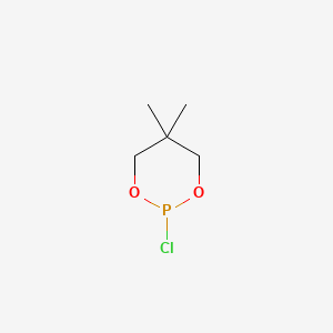 molecular formula C5H10ClO2P B1583792 2-氯-5,5-二甲基-1,3,2-二氧杂磷杂环己烷 CAS No. 2428-06-0
