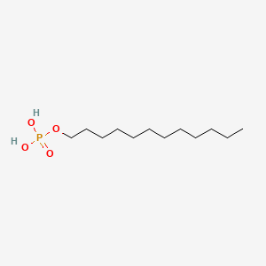 molecular formula C12H27O4P B1583798 Lauryl Phosphate CAS No. 2627-35-2