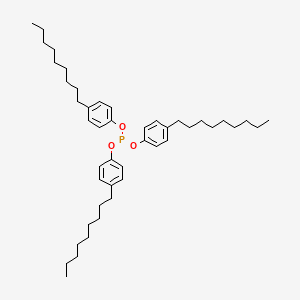 molecular formula C45H69O3P B1583807 三(4-壬基苯基)磷酸酯 CAS No. 3050-88-2