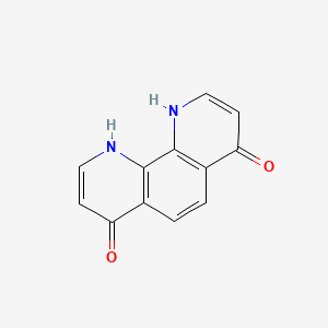 molecular formula C12H8N2O2 B1583814 1,10-Phenanthroline-4,7-diol CAS No. 3922-40-5