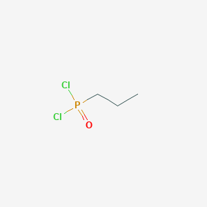 molecular formula C3H7Cl2OP B1583822 Propylphosphonic dichloride CAS No. 4708-04-7