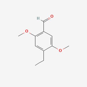 molecular formula C11H14O3 B1583829 2,5-Dimethoxy-4-ethylbenzaldehyde CAS No. 50505-61-8